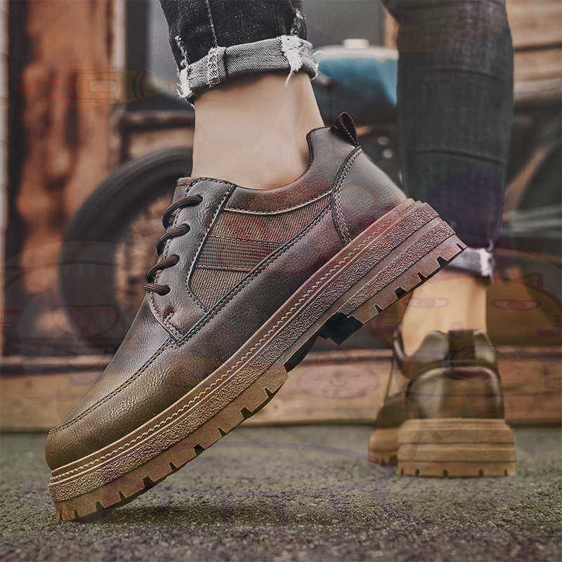 Dark Natural Leather Fashion T - Streetwear Brand Kit ulasan dan harga