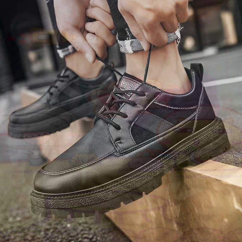 Dark Natural Leather Fashion T - Streetwear Brand Kit ulasan dan harga
