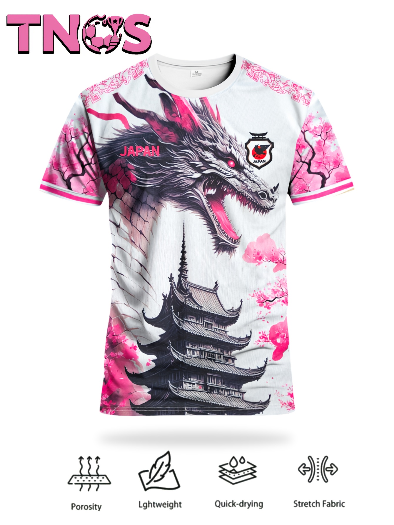 TNOS Sport Brand Japan Soccer  - Streetwear Brand Jersey ulasan dan harga
